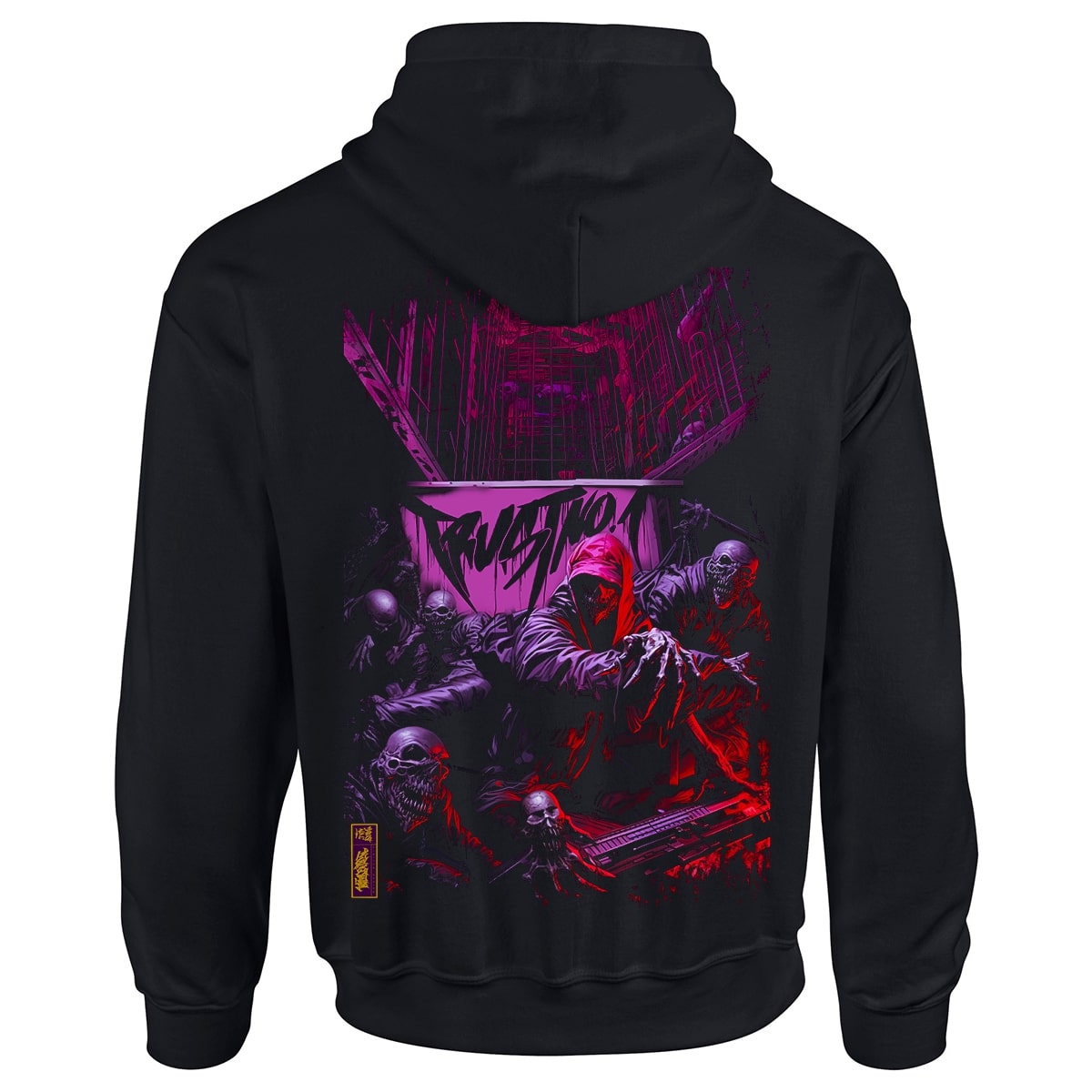 Bild von Krijo Stalka - 'Dead Bodies' Hoody [schwarz]